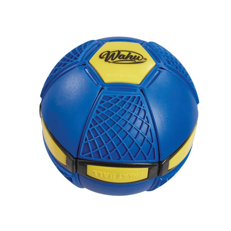 WAHU Phlat Ball Junior Blue - Throw A Disc Catch A Ball - Time Delay Transformation Flying Toy - Image 1